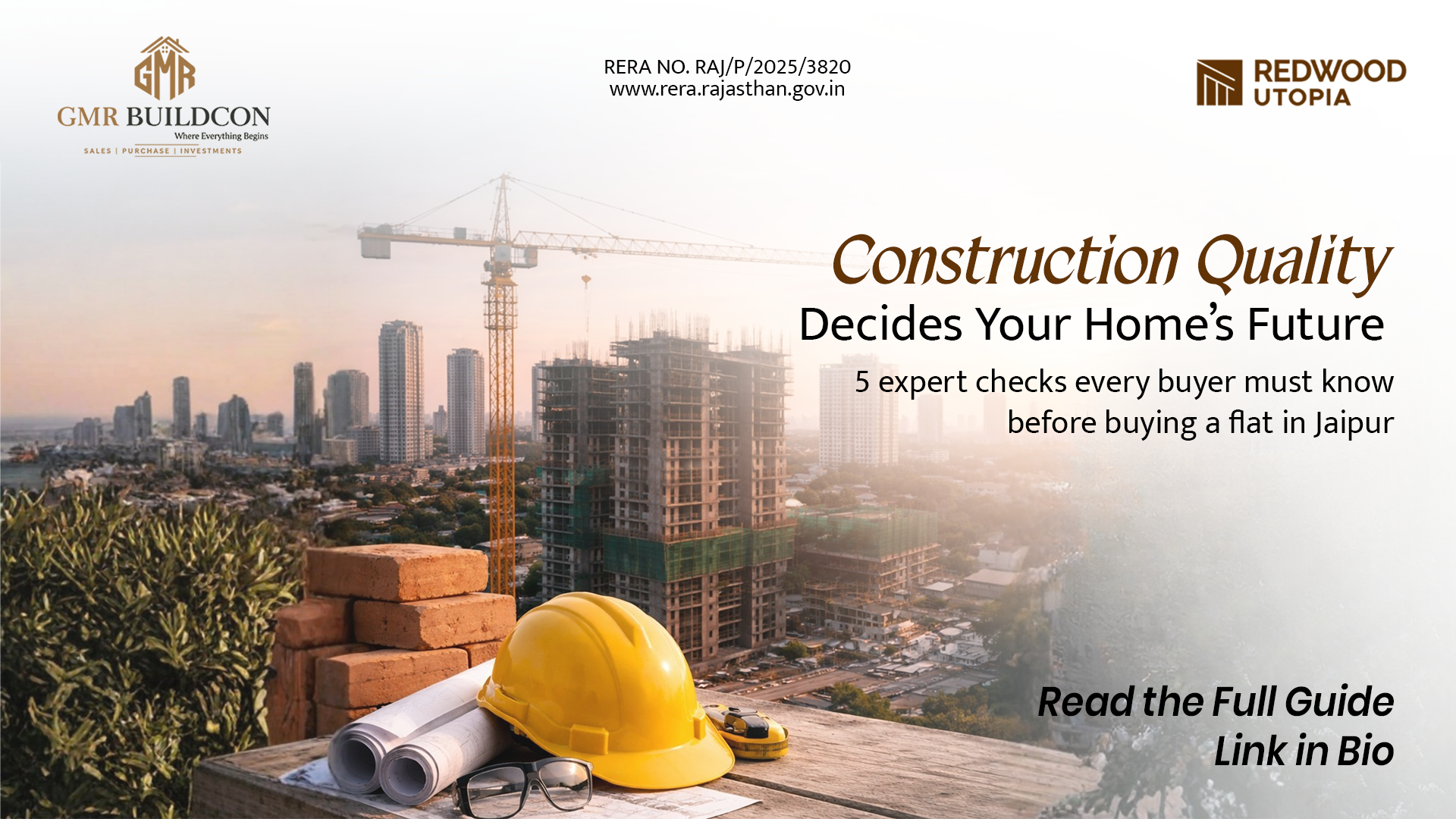 Construction Quality is a Crucial Aspect to Buy a Dream Home