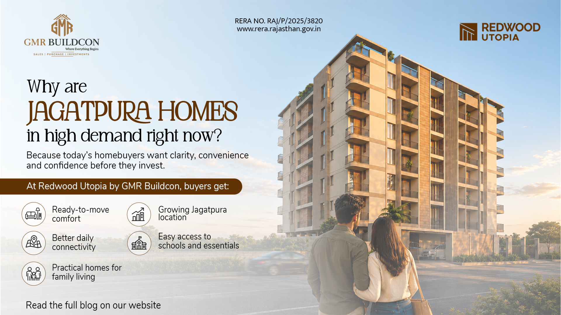 Why Ready-to-Move Homes in Jagatpura Are in High Demand Right Now